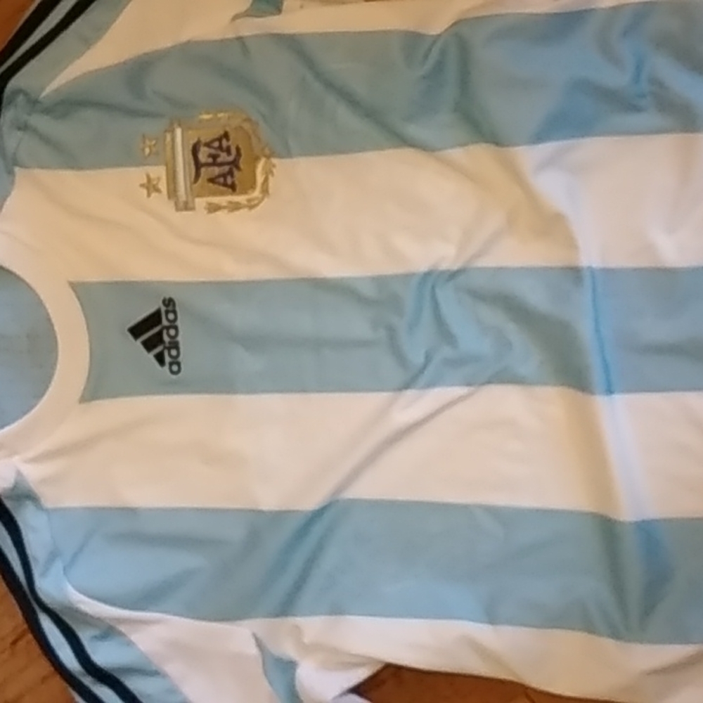 Argentina soccer jersey.